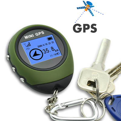 Mini GPS Receiver Location Finder Keychain